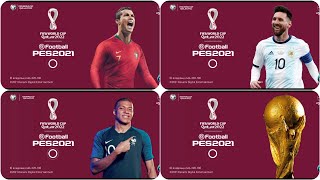 Патч World Cup 2022 V 5.3.0 для PES 2021 MOBILE.