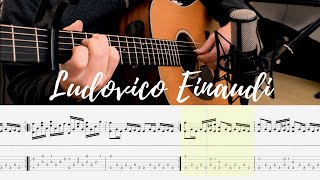 Ludovico Einaudi - Rolling Like A Ball (Guitar Cover With Tabs)