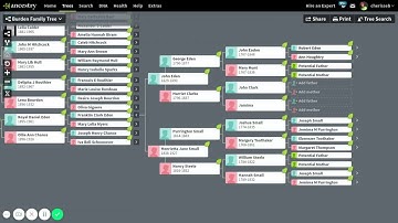 Adding People to Ancestry World Tree