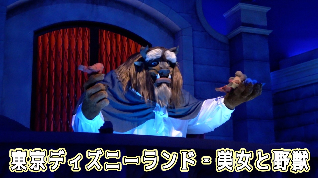 感動】美女と野獣“魔法のものがたり”｜TDL最新アトラクションの魔法を