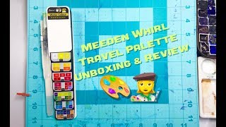 Unboxing & Review- Meeden Whirl/or Superior travel palette