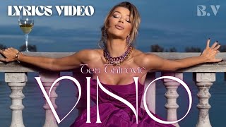 Tea Tairović - Vino (Lyrics Video by Blkan Vibes | Album 'Aska II')