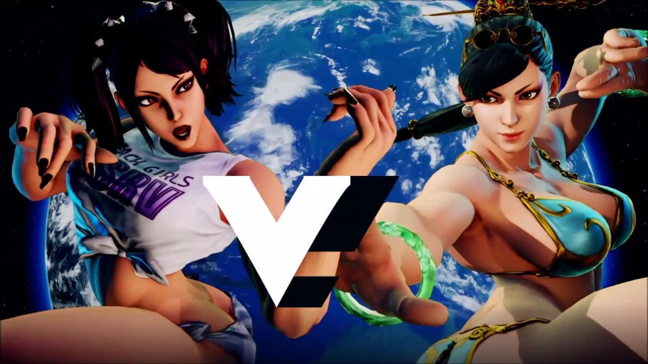 Juri VS Chun Li (KO Ending) .