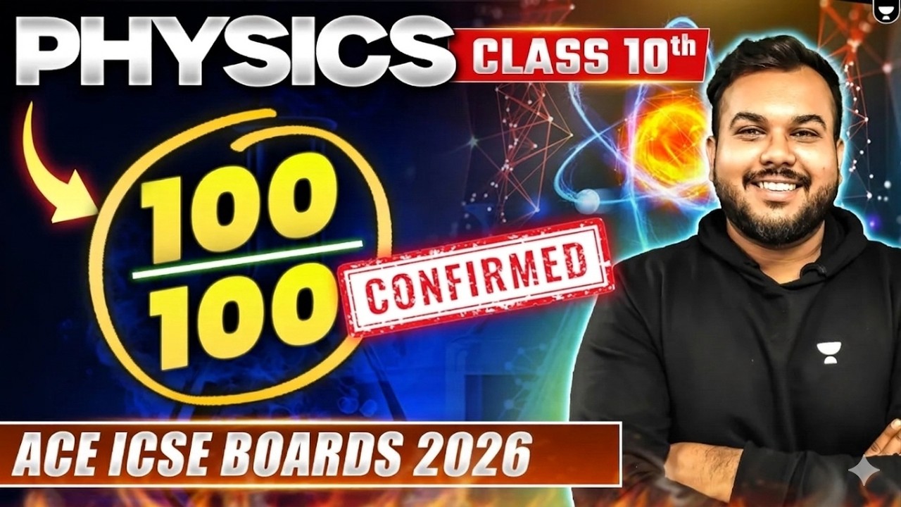 ICSE Class 10 Physics 2026 | Paper Pattern, Chapter Weightage & Most ...