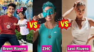 Lexi Rivera vs Brent Rivera vs ZHC Lifestyle Comparison 2024