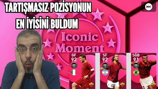 İKİ TOPTA İKON NASIL BULUNUR - PES MOBİLE İCONİC MOMENT ROMA TOP AÇILIMI