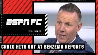 NO! Benzema WILL NOT play! ... It's a NON-STORY! 😤 - Craig Burley | ESPN