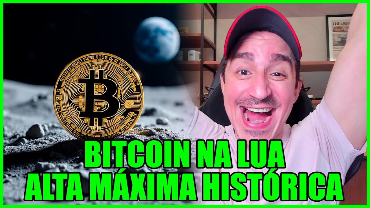🚀 BITCOIN NA LUA E BATEMOS ALTA MÁXIMA HISTÓRICA EM DÓLARES E REAIS