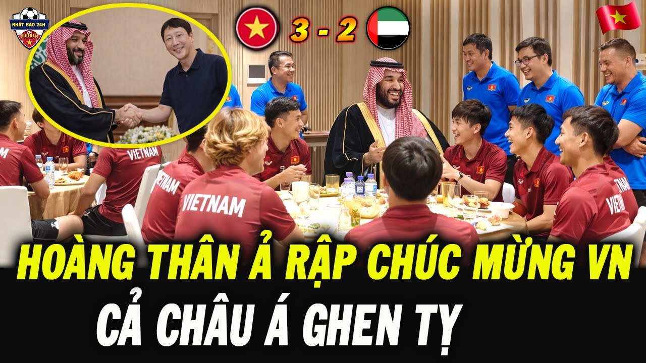 Quá Hâm Mộ HLV Kim, Hoàng Thân Ả Rập Làm Điều Cực Sốc Với U23 Việt Nam, Cả Châu Á Ghen Tỵ