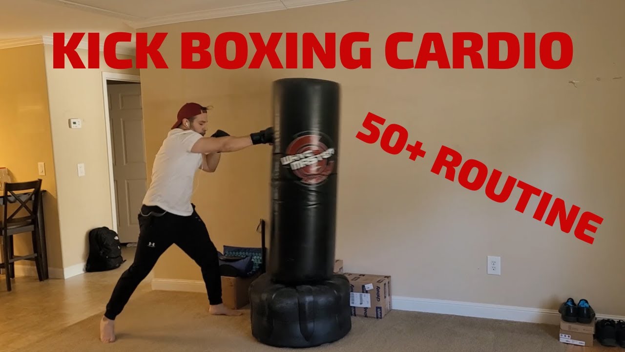 Heavy Bag Cardio Workout (Age 54)