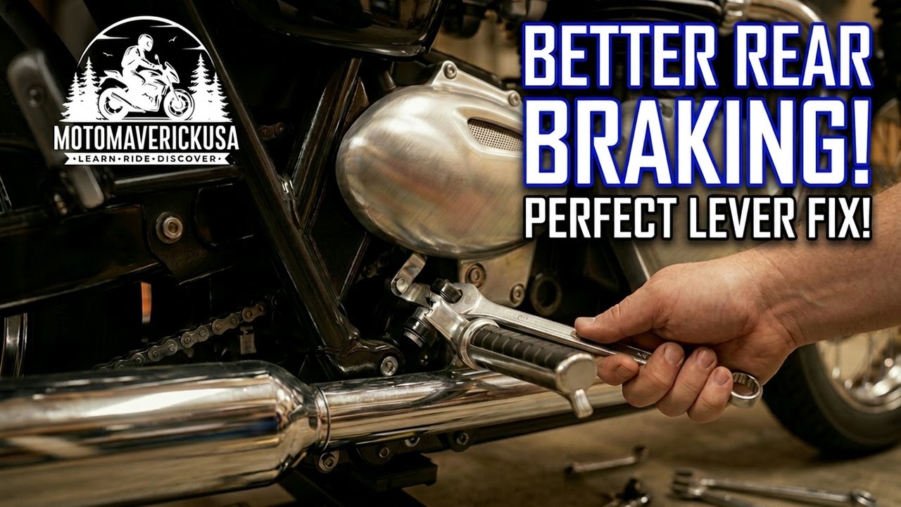 DIY: Rear Brake Lever Adjustment | Step by Step