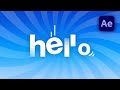 [TUTORIAL] Clean Pop-up Text Animation in After Effects