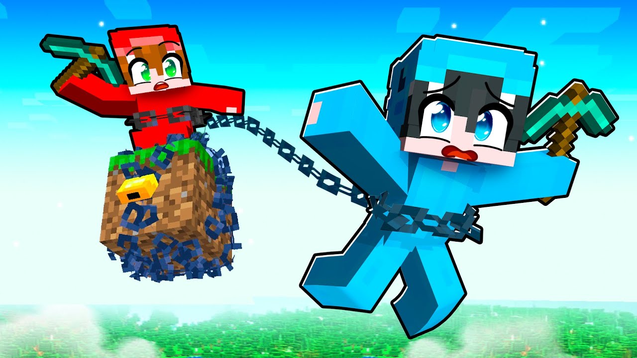 Paso Minecraft pero Estamos ENCADENADOS!