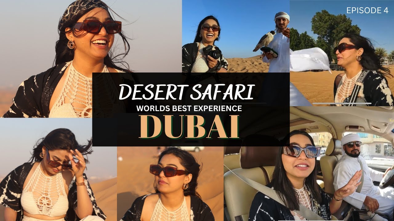 Worlds Best Desert Safari || Roller coasters || Arabian night || Dubai day 3 || solo traveller