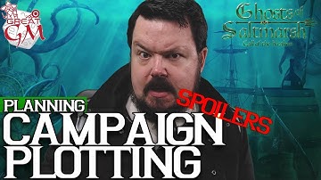 Plotting the Master Plot for Ghosts of Saltmarsh D&D5e - GM Tips
