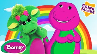 The Rainbow Song | Learn Colors and Painting for Kids | Barney and Friends
