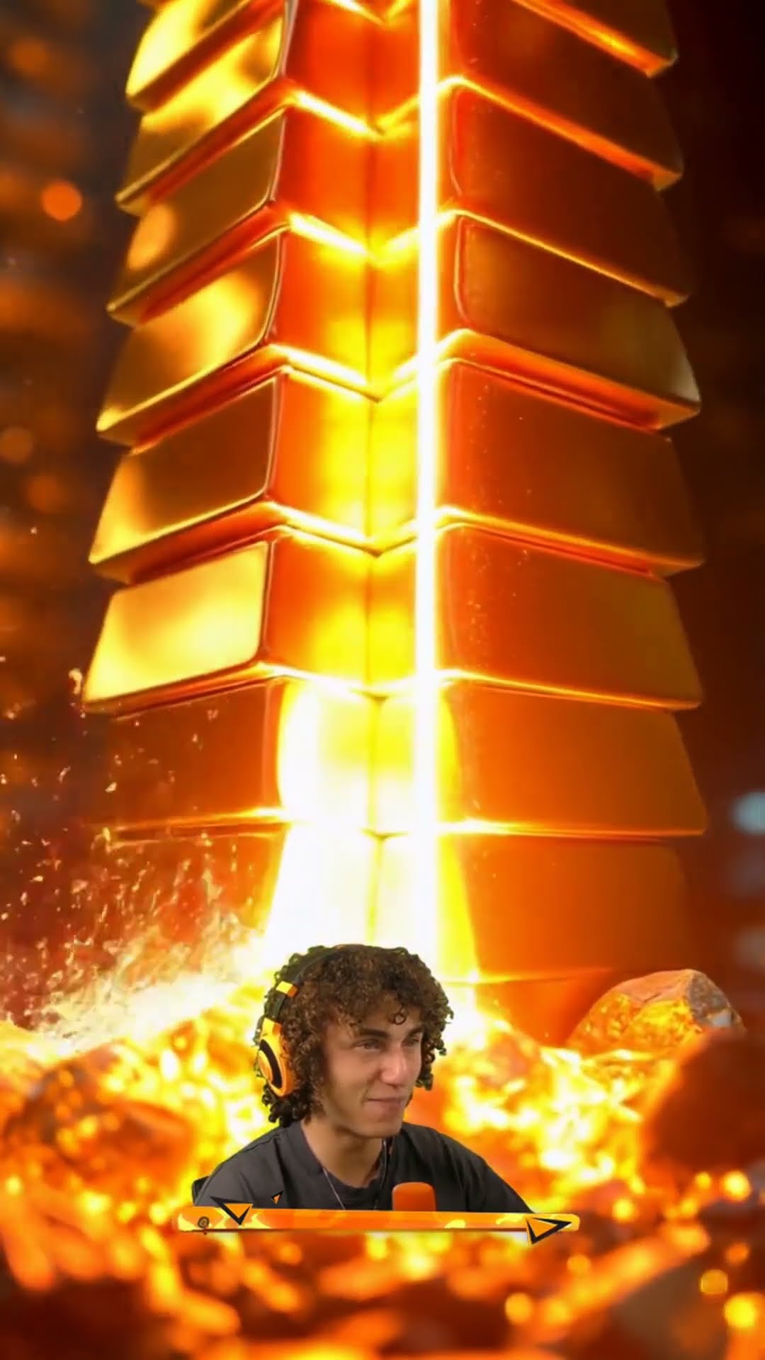 Gold Bar SLICED By LASERS!?
