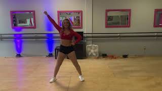Caroline Ferris - FAU Dance Tryout Part 2 Pom