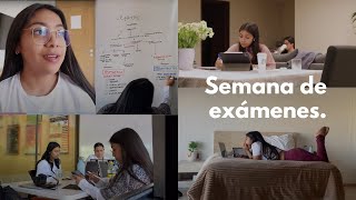 SEMANA DE EXÁMENES CONMIGO  Carola Med Study