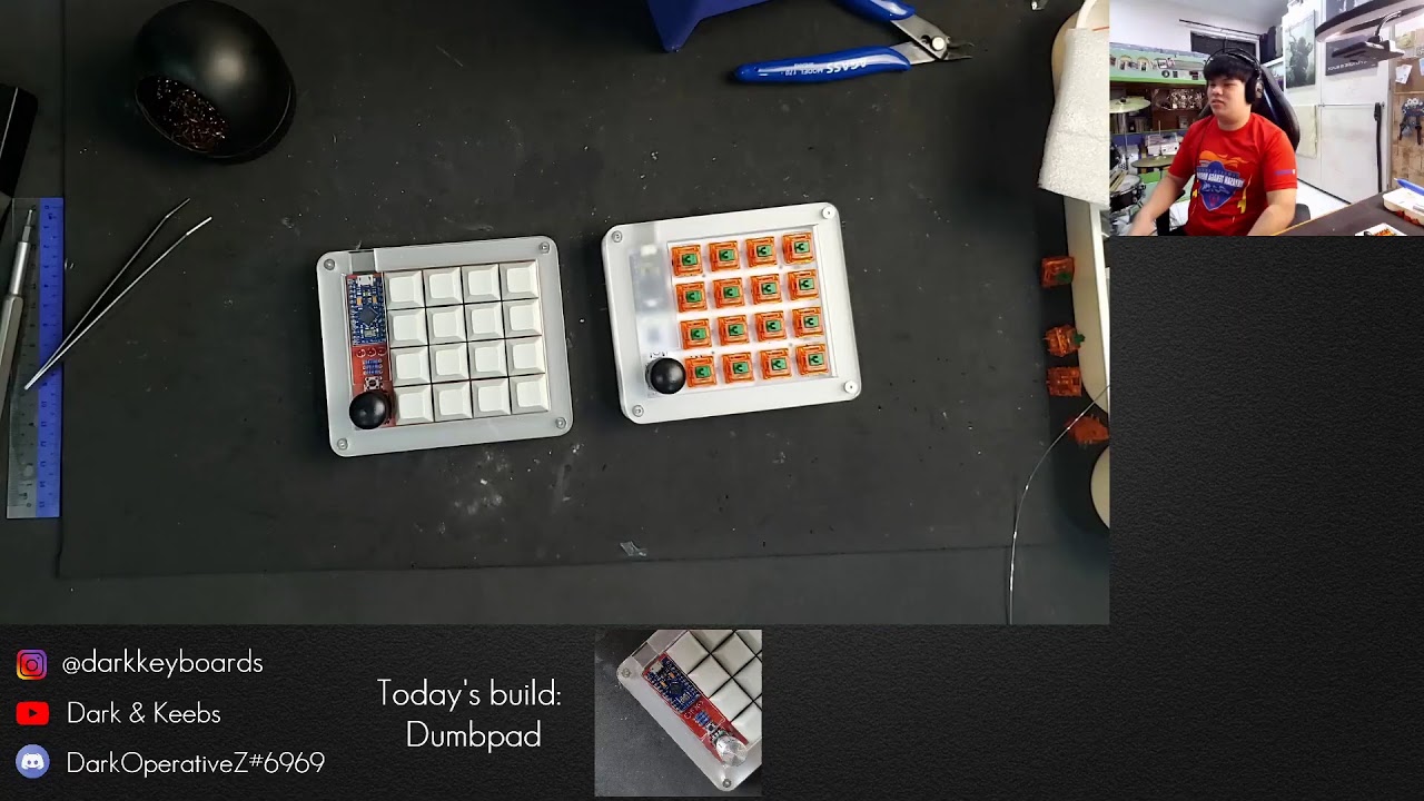 Dumbpad Build w/ Custom Acrylic Case