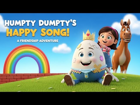 Humpty Dumpty's Happy Song! 🥚 Best Nursery Rhymes & Kids Songs