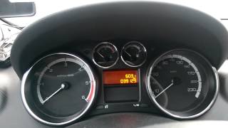 Peugeot 408 HDi Diesel start -22℃