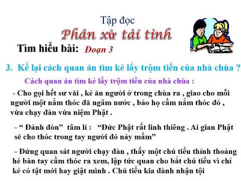 Tập đọc 2020 2021_Tuần 23_Khối 5_Phân xử tài tình