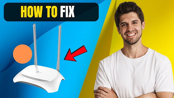 How To Fix TP-Link Router Showing Orange Light (Step-by-Step)