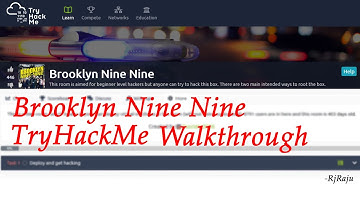 Brooklyn Nine Nine || TryHackMe Walkthrough || RjRaju