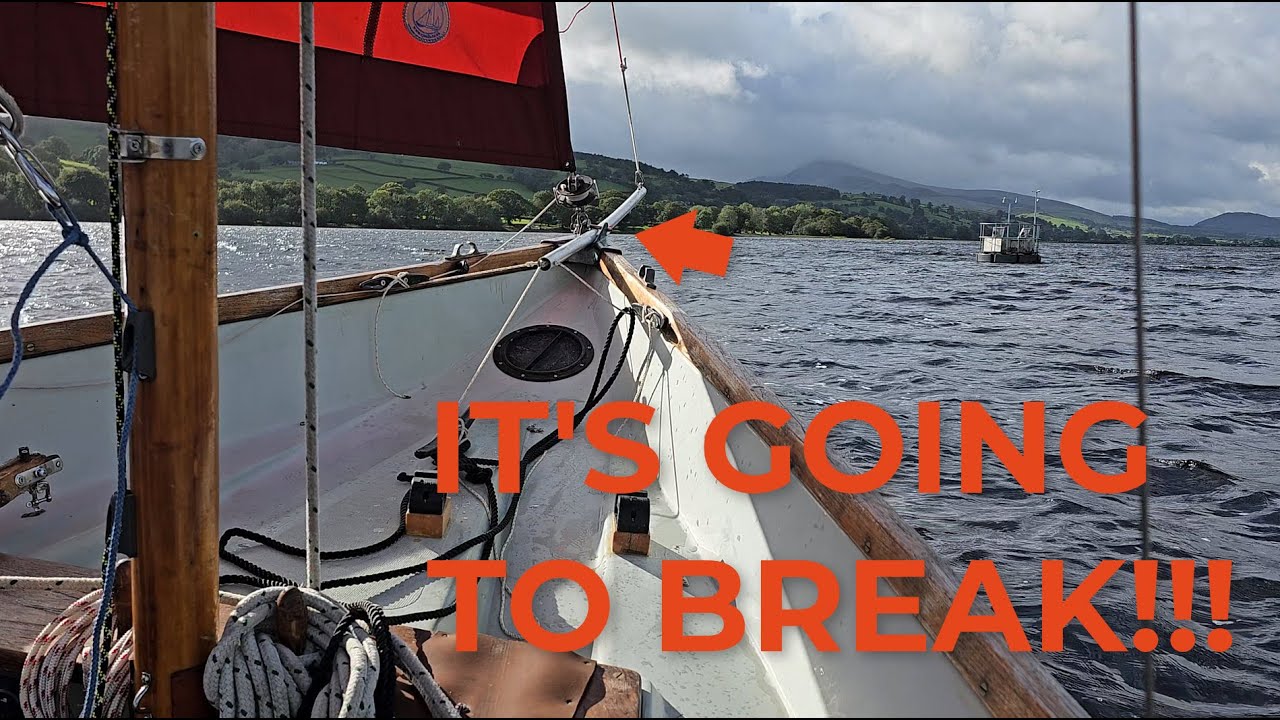 ⁣Breaking The Bowsprit In Heavy Gusts With The Flying Jib