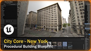 [UE5] Procedural Buildings With Interiors - City Core - New York - Documentation Tutorial