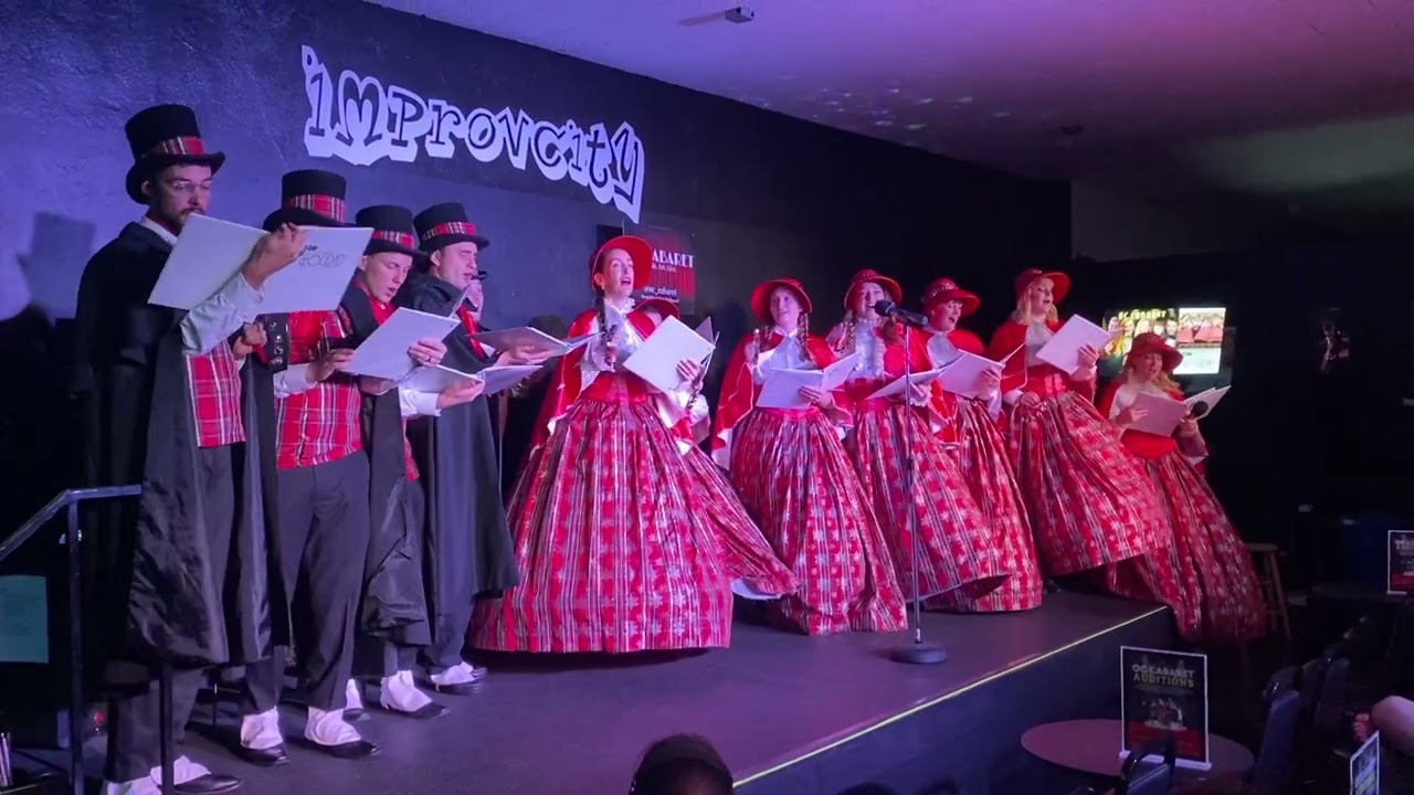 Feliz Navidad ~ The Lola Bard Carolers at OC Cabaret