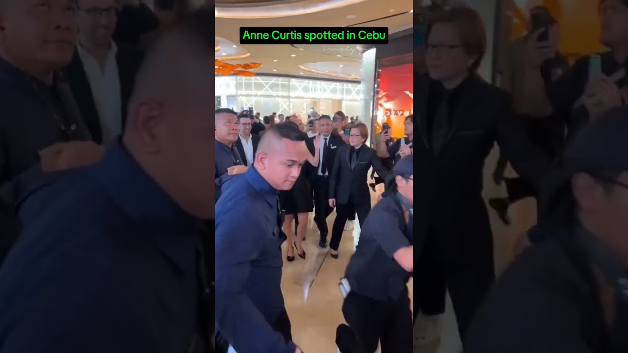 Anne Curtis spotted in Cebu 