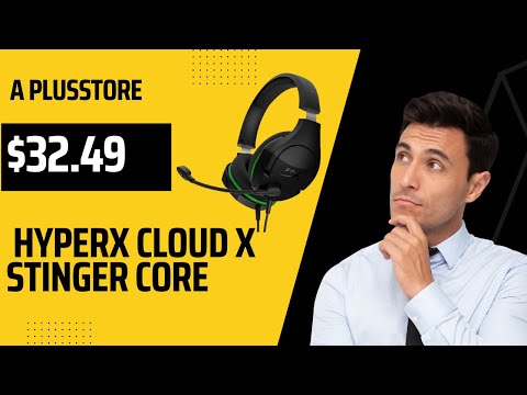 HyperX Cloud X Stinger Core - Headset Compatible with Xbox