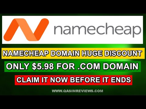 Namecheap .COM Domain Cheap Price (2021) - Only $5.98 for .COM Domain Best Offer 2021