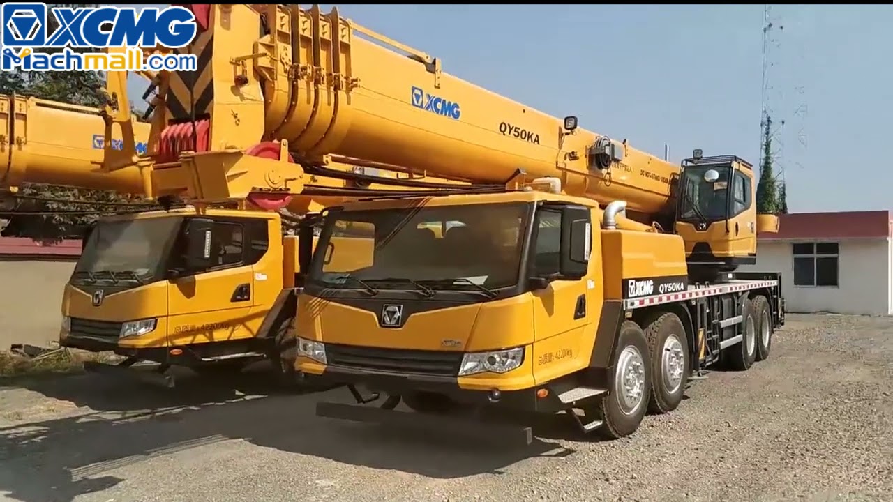 Xcmg 50 Ton Truck Crane Qy50Ka | Xcmg Construction Machinery - Youtube