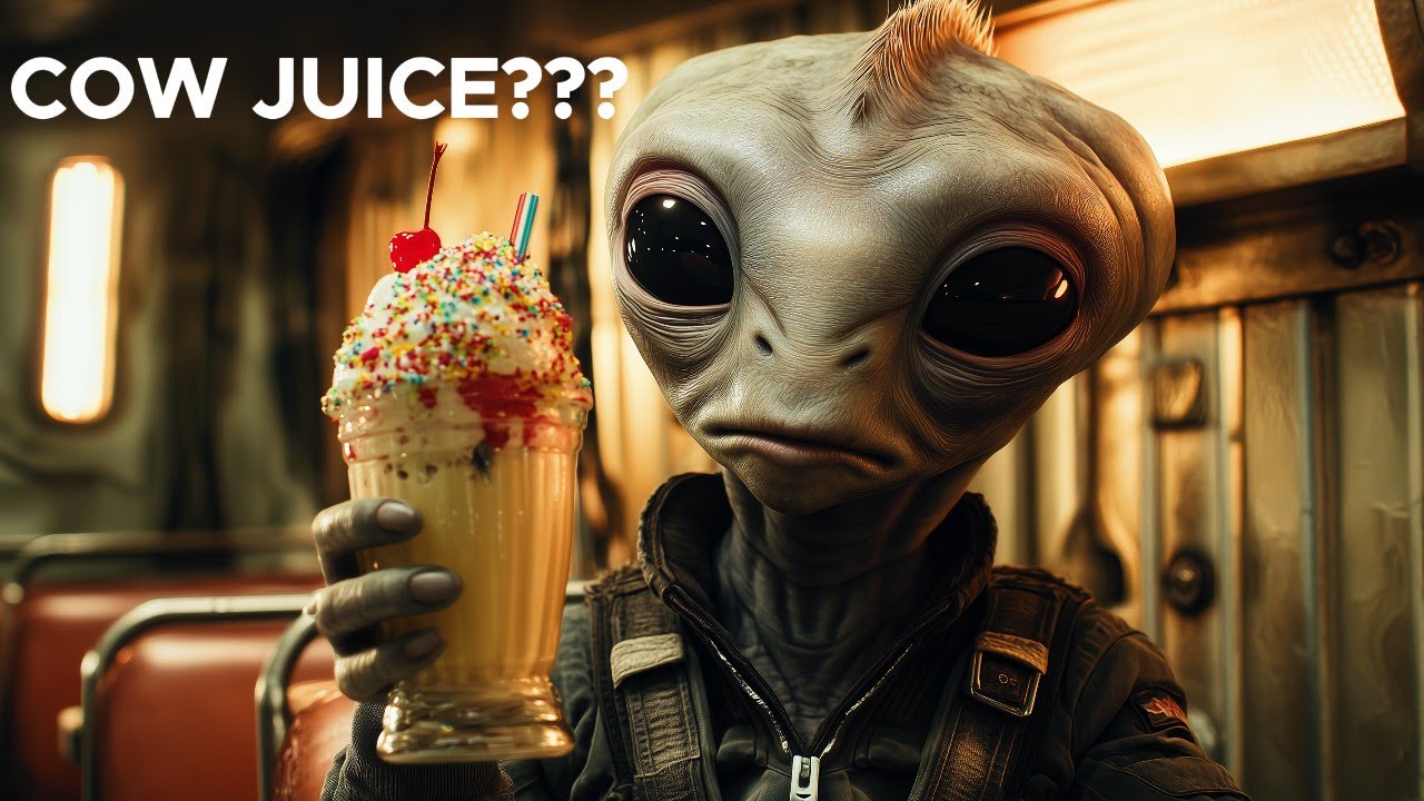 Aliens Try Earth Beverages For The First Time! - YouTube