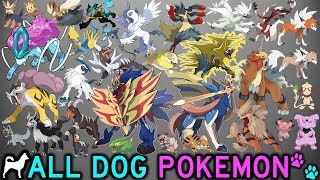 All Doggies in Pokémon