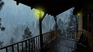 Lluvia Relajante Para Dormir - Sonido de Lluvia y Truenos, Rain Sound for Sleeping, Study 446