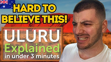 Reaction to Uluru / Ayers Rock Explained in under 3 minutes