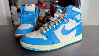 I Got These Under Retail On Release Day Air Jordan 1 Unc Reimagined
