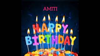 Amiti Name Happy Birthday To You Video Song Happy Birthday Song With Names