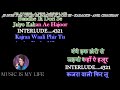 Je Hum Tum Chori Se - Karaoke With Lyrics Eng.& हिंदी Mp3 Song