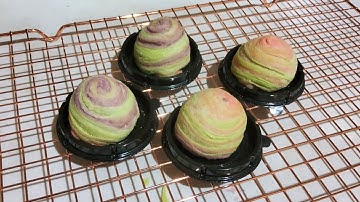 Cara membuat kue bulan THOUSAND LAYER RAINBOW MOONCAKE #kuebulan #mooncake #thousandlayermooncake