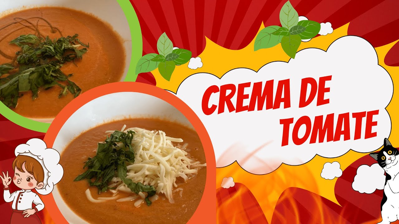 sedosa crema de tomates al horno
