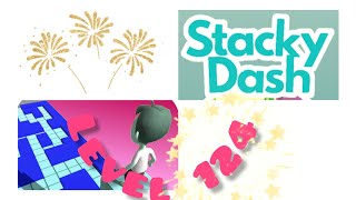 Gameplay top mobile games Relaxing n satisfying game iOS/ANDROID Stacky Dash #gameplay Level 124 screenshot 5