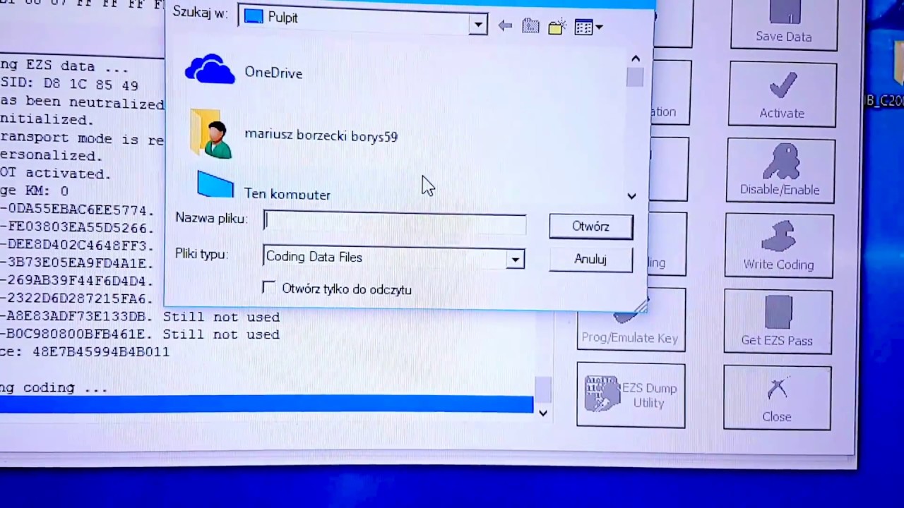 Mercedes W221 Old Eis virgin and  Vin changed.