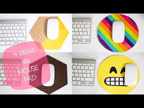 4 ideas de MOUSE PAD: decora tu escritorio | EMOJI// BigCrafts