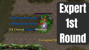 Expert 1st Round!? | Random Farm TD #22 | Warcraft 3 Reforged Customs | DKraem