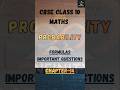 Class 10 Maths Chapter 14 – Probability | Important Formulas &amp; Ques🎯 #probability #14days14chapters
